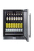 24" Wide Built-In All-Refrigerator - Summit SDHR2444 - Summit - Wine Fridge Pros