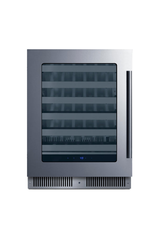 24" Wide Built-In Wine Cellar - Summit SDHW2442LHD - Summit - Wine Fridge Pros