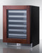 24" Wide Built-In Wine Cellar (Panel Not Included) Summit SDHW2442PNR - Summit - Wine Fridge Pros