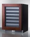 24" Wide Built-In Wine Cellar (Panel Not Included) Summit SDHW2442PNRLHD - Summit - Wine Fridge Pros