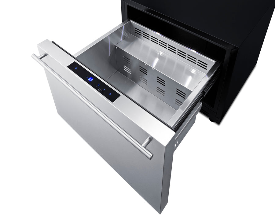 24" Wide Built-In Outdoor Drawer Refrigerator - Summit SDR241OS - Summit - Wine Fridge Pros