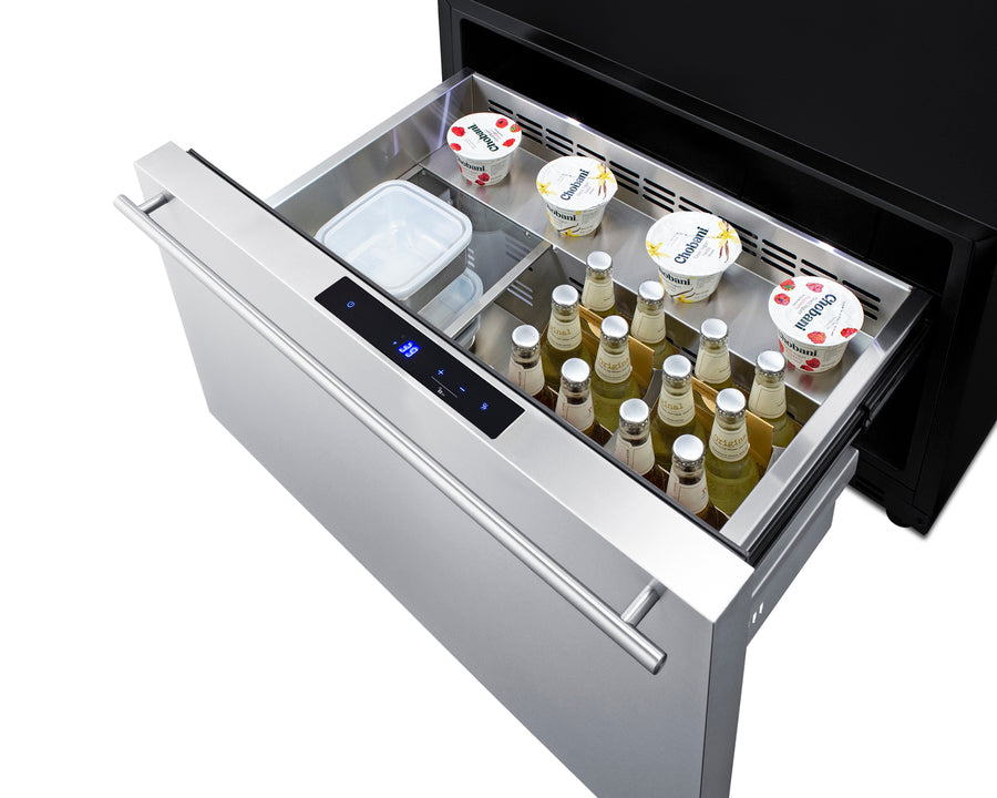 30" Wide Built-In Outdoor Drawer Refrigerator  - Summit SDR301OS