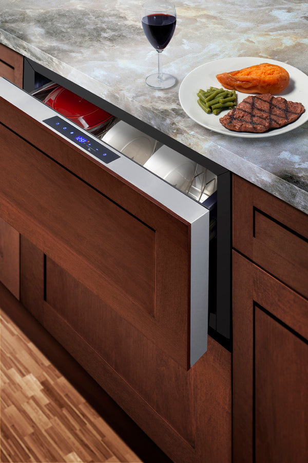 30" Wide Convertible Drawer Refrigerator/Warming Cabinet - Summit SPHC30 - Summit - Wine Fridge Pros