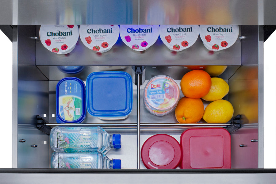 27" Wide 2-Drawer All-Refrigerator, ADA Compliant - Summit SPR275OS2DADA - Summit - Wine Fridge Pros
