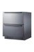 27" Wide 2-Drawer All-Refrigerator - Summit SPR275OS2DCSS - Summit - Wine Fridge Pros
