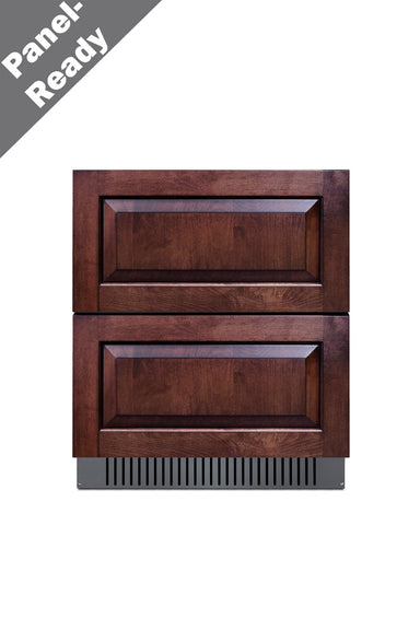 27" Wide 2-Drawer All-Refrigerator (Panels Not Included) - Summit SPR275OS2DPNRADA - Summit - Wine Fridge Pros