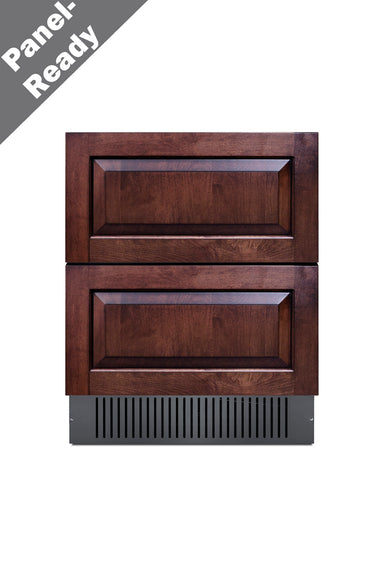 27" Wide 2-Drawer All-Refrigerator (Panels Not Included) - Summit SPR275OS2DPNR - Summit - Wine Fridge Pros