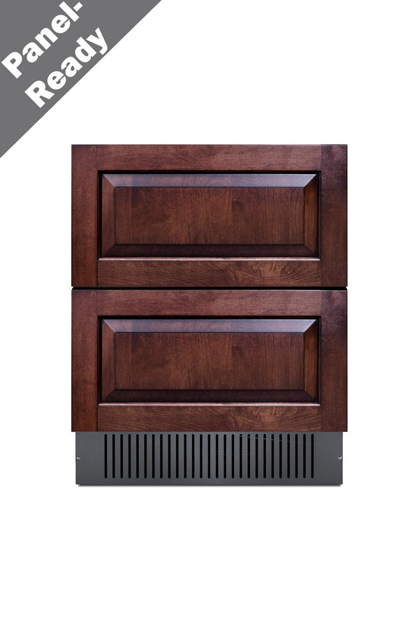 27" Wide 2-Drawer All-Refrigerator (Panels Not Included) - Summit SPR275OS2DPNR - Summit - Wine Fridge Pros