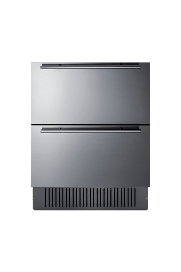 27" Wide 2-Drawer All-Refrigerator - Summit SPR275OS2DCSS - Summit - Wine Fridge Pros