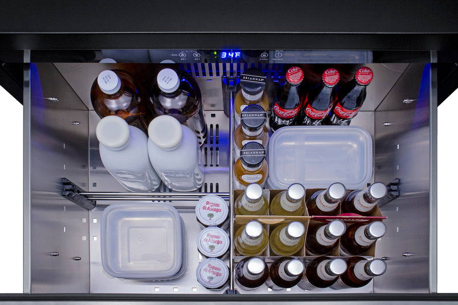 30" Wide 2-Drawer All-Refrigerator - Summit SPR3032D