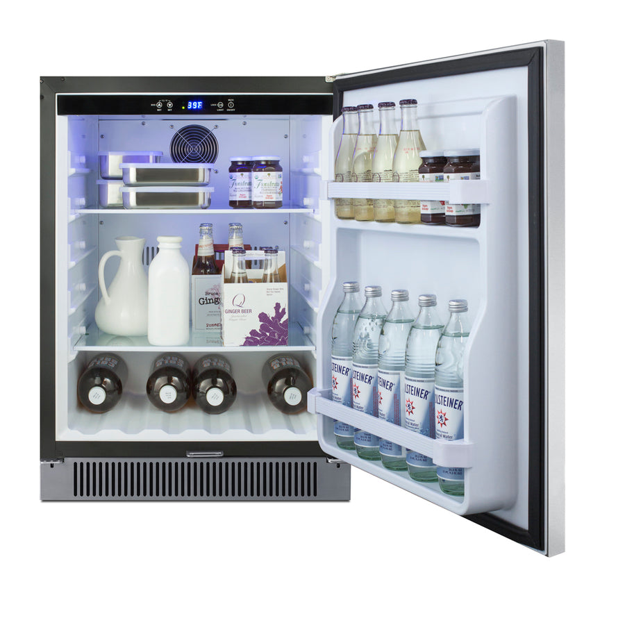 Next 24" Wide Built-In Outdoor All-Refrigerator - Summit SPR623OSCSS (Copy) - Summit - Wine Fridge Pros
