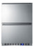 24" Wide 2-Drawer All-Refrigerator - Summit SPR627OS2D - Summit - Wine Fridge Pros