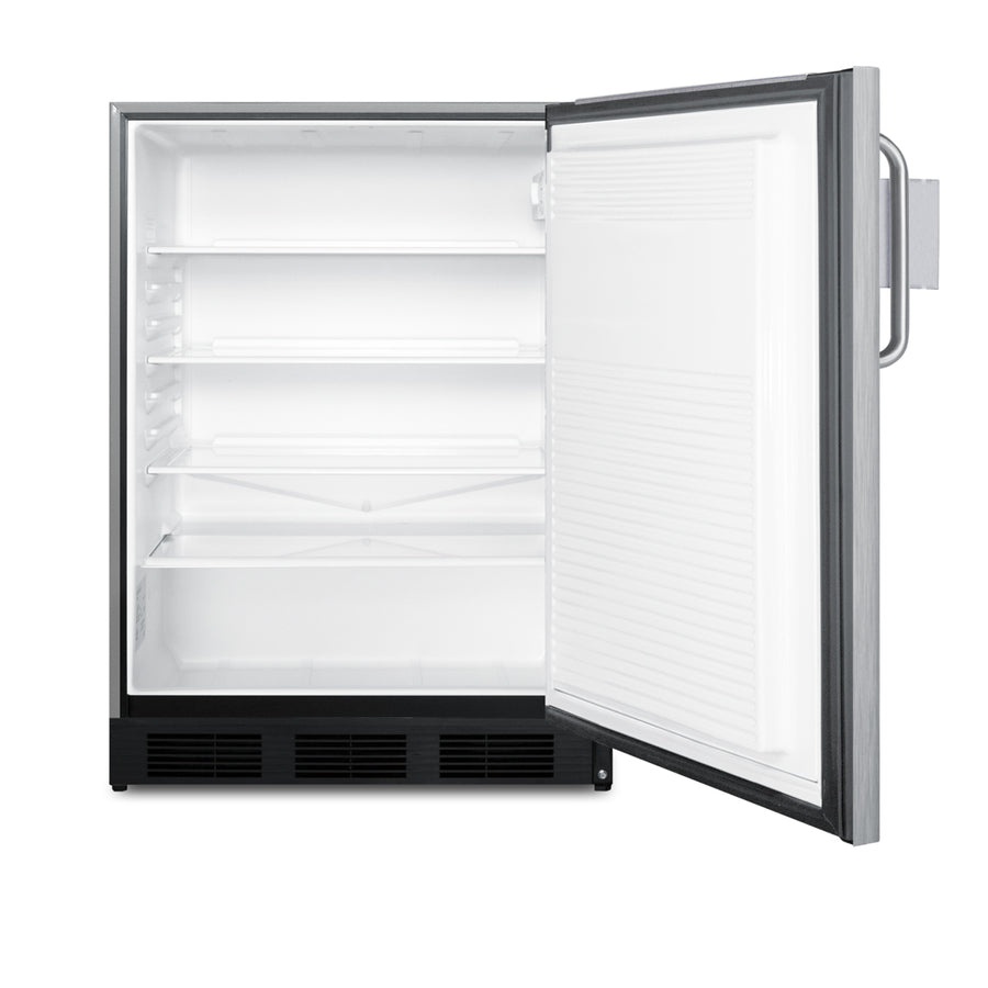 24" Wide Outdoor All-Refrigerator, with Speed Rail - Summit SPR7BOSSTSR - Summit - Wine Fridge Pros