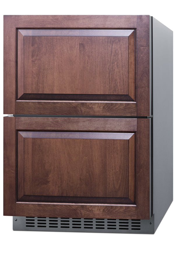 24" Wide 2-Drawer Refrigerator-Freezer - Summit SPRF34D - Summit - Wine Fridge Pros