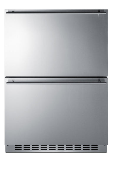 24" Wide 2-Drawer Refrigerator-Freezer - Summit SPRF34D7 - Summit - Wine Fridge Pros