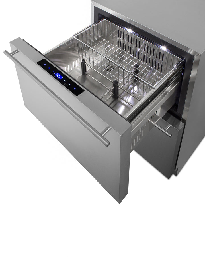 24" Wide 2-Drawer Refrigerator-Freezer - Summit SPRF34D