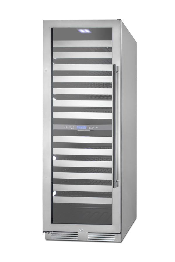 24" Wide Dual-Zone Wine Cellar - Summit SWCP2163CSSLHD - Summit - Wine Fridge Pros