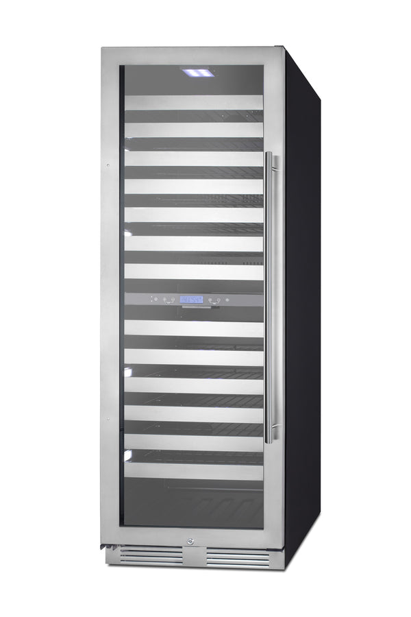 24" Wide Dual-Zone Wine Cellar - Summit SWCP2163LHD - Summit - Wine Fridge Pros