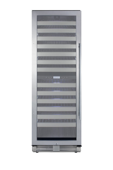 24" Wide Dual-Zone Wine Cellar - Summit SWCP2163LHD - Summit - Wine Fridge Pros