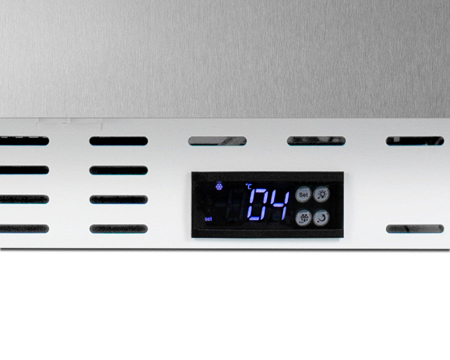 21" Wide Built-In Commercial All-Refrigerator, ADA Compliant - Summit SCR504SSTBADA - Summit - Wine Fridge Pros