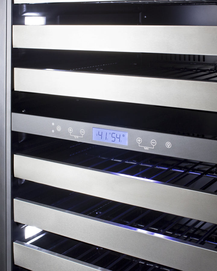 24" Wide Dual-Zone Wine Cellar - Summit SWCP2163LHD - Summit - Wine Fridge Pros