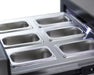 24" Wide Built-In Commercial Beverage Refrigerator With Top Drawer Summit SCR615TDCSS - Summit - Wine Fridge Pros
