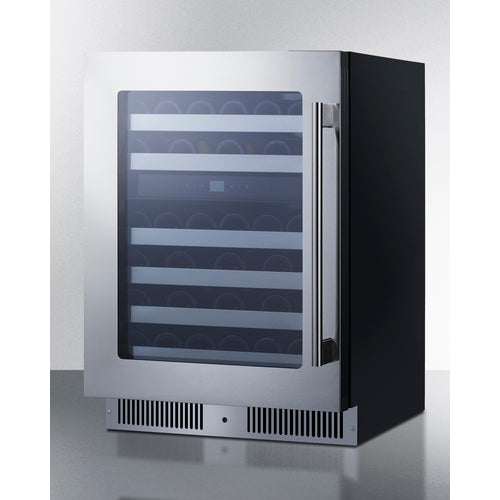 24" Dual Zone Built-In Wine Cellar - Summit CL244WC2LHD - Summit - Wine Fridge Pros