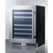 24" Dual Zone Built-In Wine Cellar - Summit CL244WC2LHD - Summit - Wine Fridge Pros