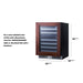 24" Dual Zone Built-In Wine Cellar (Panel Not Included) - Summit CL244WC2PNRLHD - Summit - Wine Fridge Pros