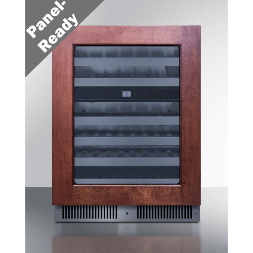 24" Dual Zone Built-In Wine Cellar (Panel Not Included) - Summit CL244WC2PNR - Summit - Wine Fridge Pros