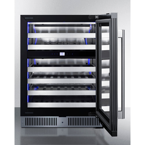 24" Dual Zone Built-In Wine Cellar - Summit CL244WC2 - Summit - Wine Fridge Pros