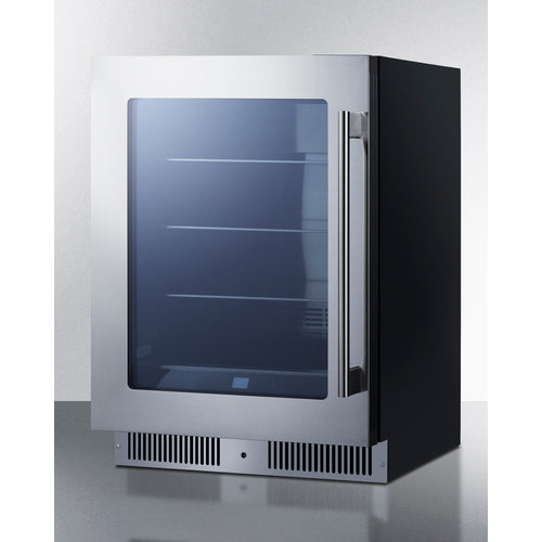 24" Wide Built-In Beverage Center - Summit CL24BV1LHD - Summit - Wine Fridge Pros