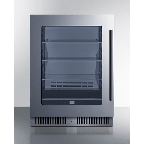 24" Wide Built-In Beverage Center - Summit CL24BV1LHD - Summit - Wine Fridge Pros