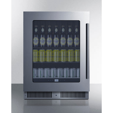 24" Wide Built-In Beverage Center - Summit CL24BV1LHD - Summit - Wine Fridge Pros