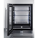 24" Wide Built-In Beverage Center - Summit CL24BV1LHD - Summit - Wine Fridge Pros