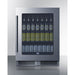 24" Wide Built-In Beverage Center - Summit CL24BV1 - Summit - Wine Fridge Pros