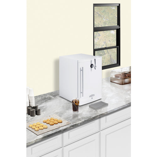 17" Wide Tabletop Front Tap Coffee Kegerator - Summit FF31L7FRTPC