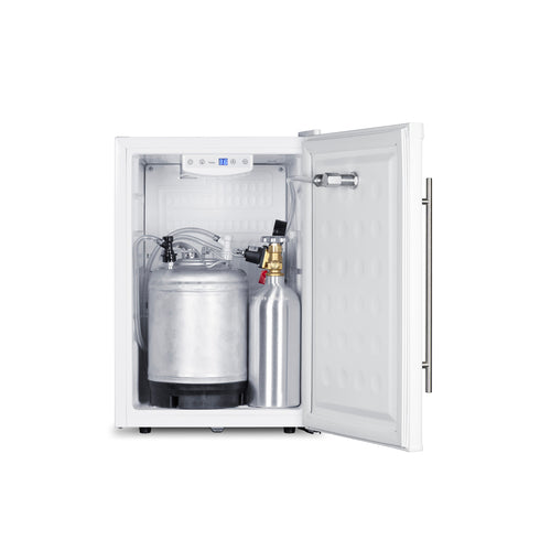 17" Wide Tabletop Front Tap Beer Kegerator - Summit FF31L7FRTP