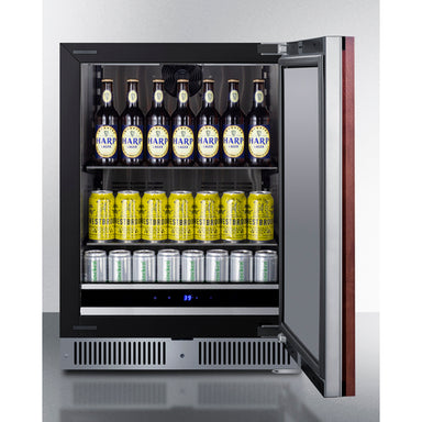 24" Wide Built-In All-Refrigerator (Panel Not Included) Summit SDHR2444PNRLHD - Summit - Wine Fridge Pros