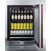 24" Wide Built-In All-Refrigerator (Panel Not Included) Summit SDHR2444PNRLHD - Summit - Wine Fridge Pros