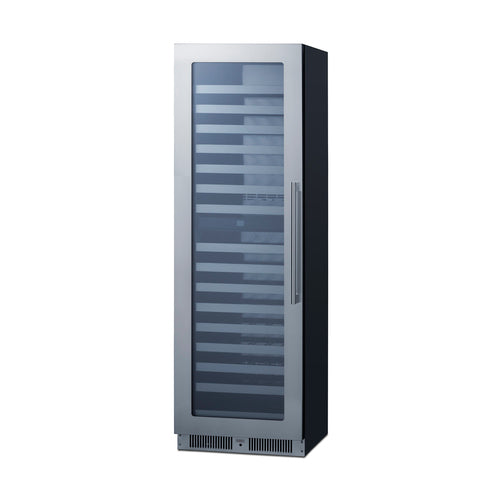 24" Wide Dual Zone Wine Cellar - Summit SDHWC98LHD