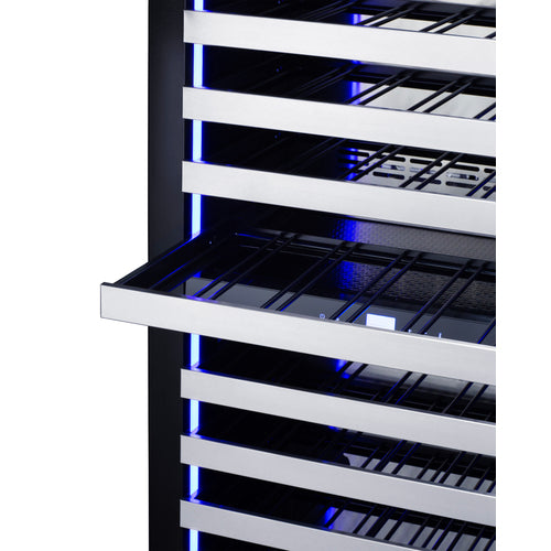 24" Wide Dual Zone Wine Cellar - Summit SDHWC98LHD