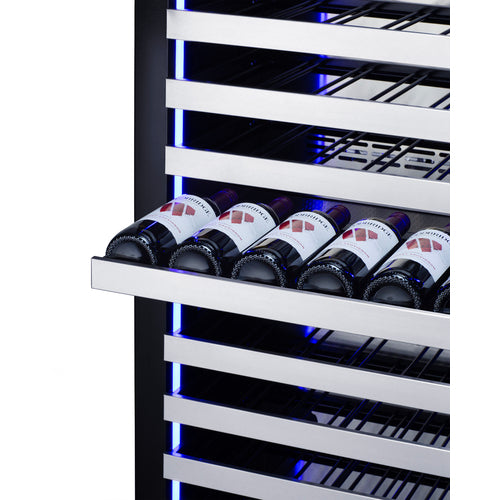 24" Wide Dual Zone Wine Cellar - Summit SDHWC98LHD