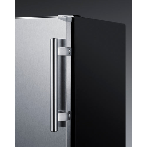 24" Wide All-Refrigerator - Summit FF708BLSSRSLHD