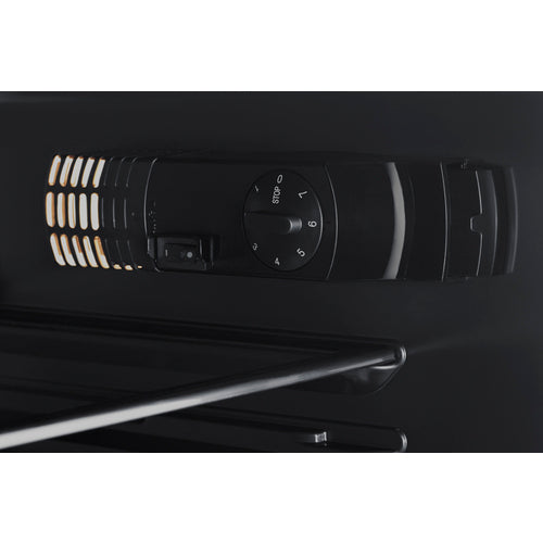 24" Wide All-Refrigerator - Summit FF708BLSSRSLHD