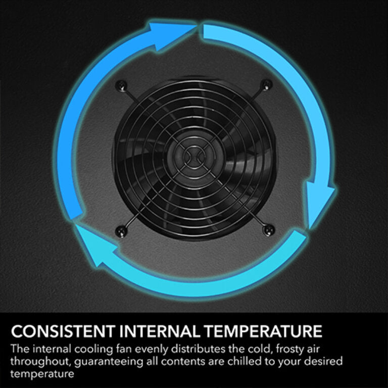 24″ Built-In 182 Can Undercounter Stainless Steel Beverage Refrigerator cooler with Reversible Door, Digital Control, Lock and Carbon Filter | BBR-148SB