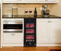 15″ Built-in Black Glass 128-can capacity 3.0 cu ft. Beverage Refrigerator - Whynter BBR-801BG - Whynter - Wine Fridge Pros