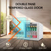 17″ 68-Can Freestanding Beverage Refrigerator Cooler with Lock – Stainless Steel - Whynter BR-062WS - Whynter - Wine Fridge Pros