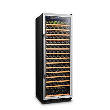 171 BOTTLE SINGLE ZONE WINE COOLER - LANBO  LW177S - Lanbo Appliances - Wine Fridge Pros