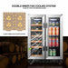 24 INCH WINE AND BEVERAGE COOLER - LANBO LB36BD - Lanbo Appliances - Wine Fridge Pros